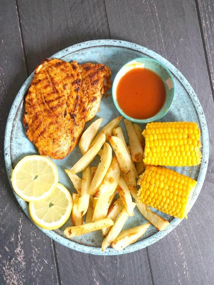 Nandos Style Peri Peri Butterfly Chicken Breast