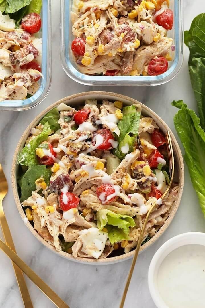 Rotisserie Chicken Cobb Salad