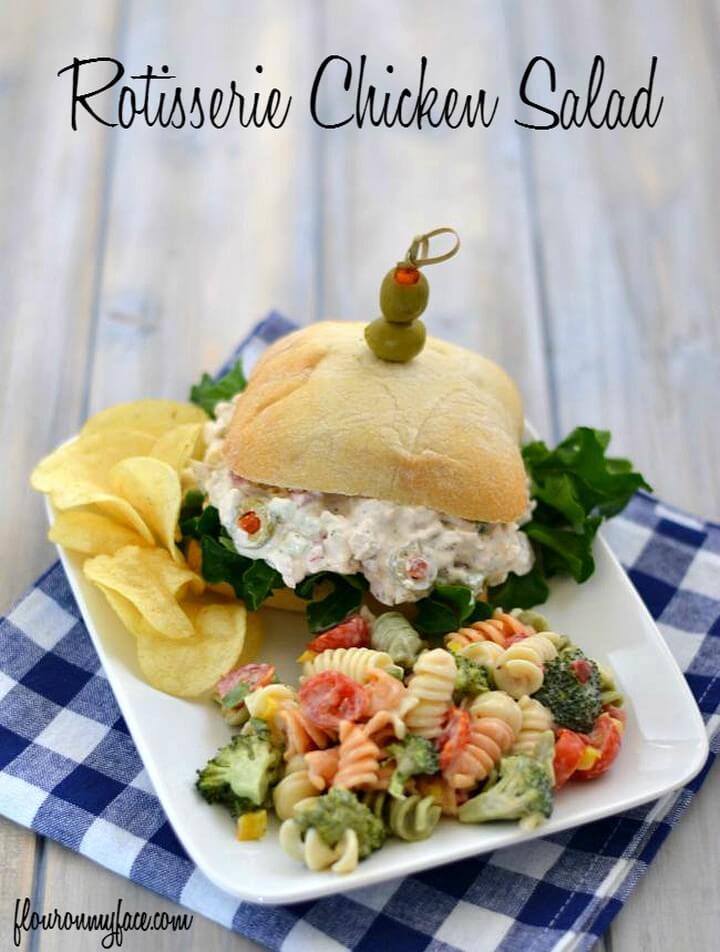 Rotisserie Chicken Salad Flour