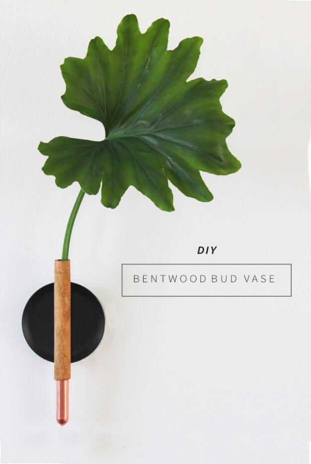 DIY Bentwood Bud Vase