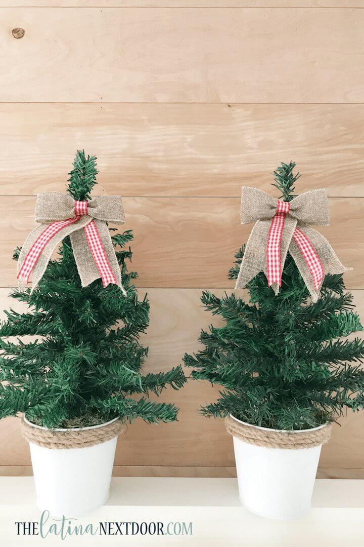 DIY Dollar Tree Christmas Trees
