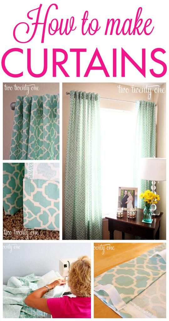 How to Make Curtains DIY