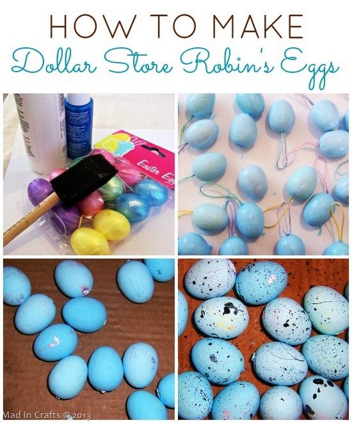 Make Dollar Store Robins Eggs for Spring