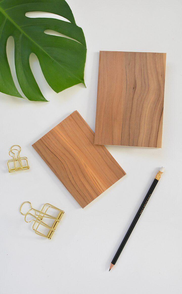 Wood Notebooks DIY