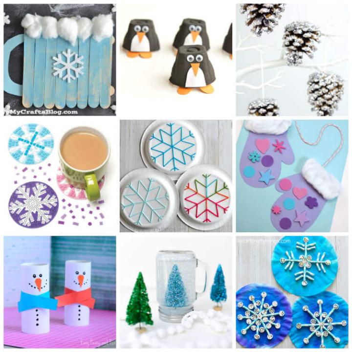 All About Winter Crafts for the Kids