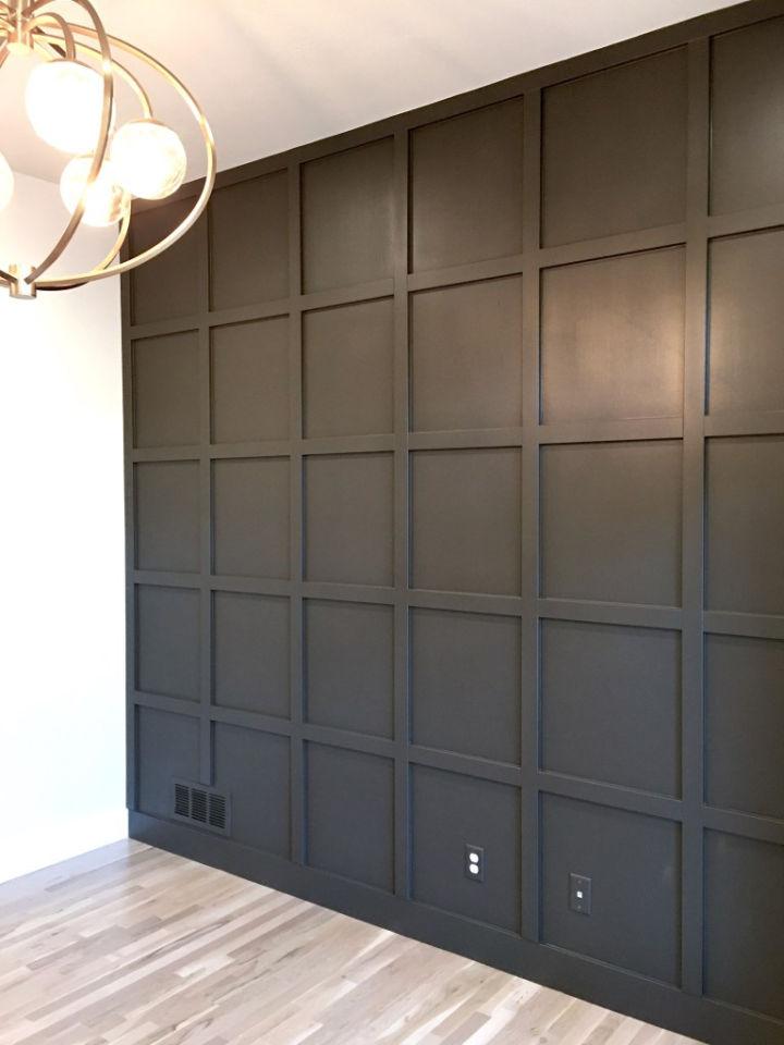 Creating a Grid Accent Wall