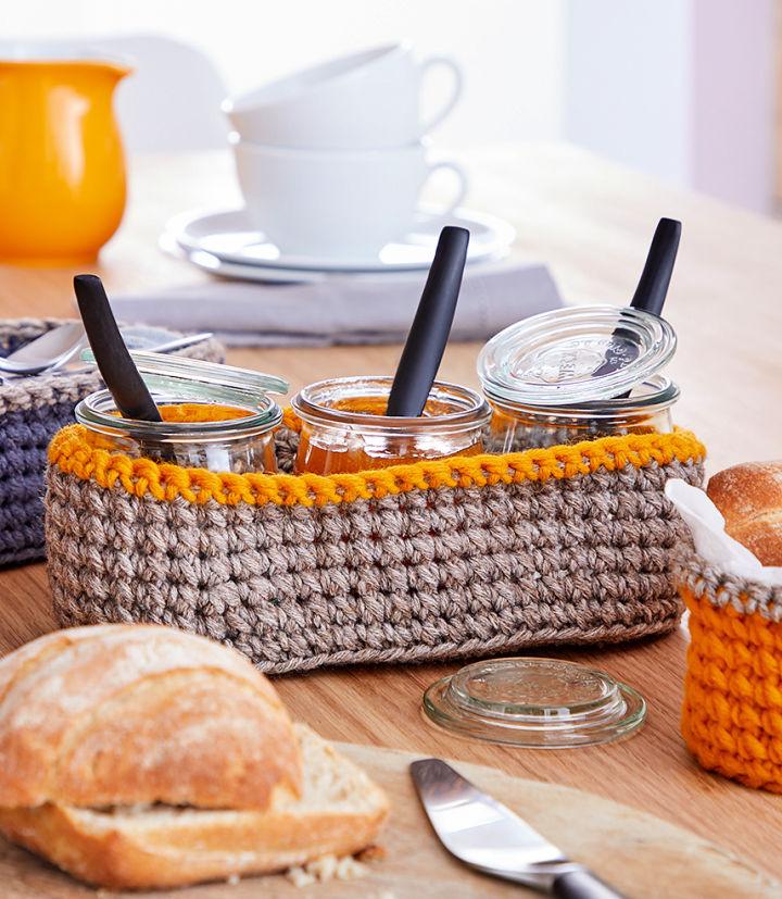 Crochet Multitasking Basket