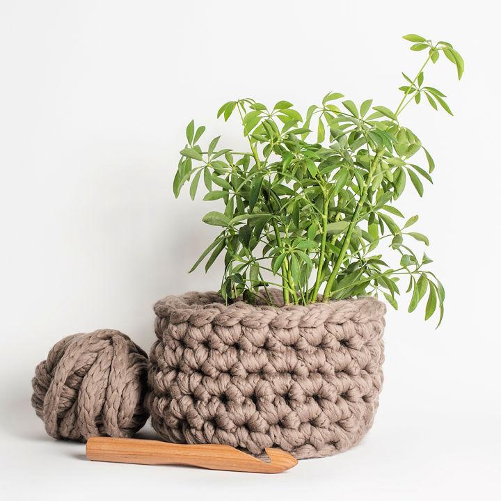 Crochet Rose Creek Basket
