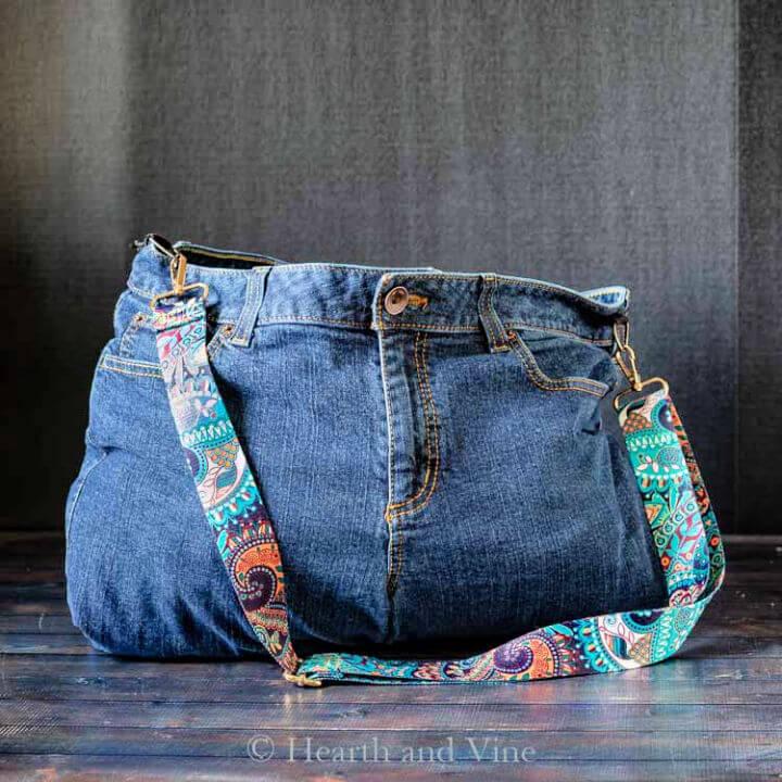 DIY Bag From Jeans