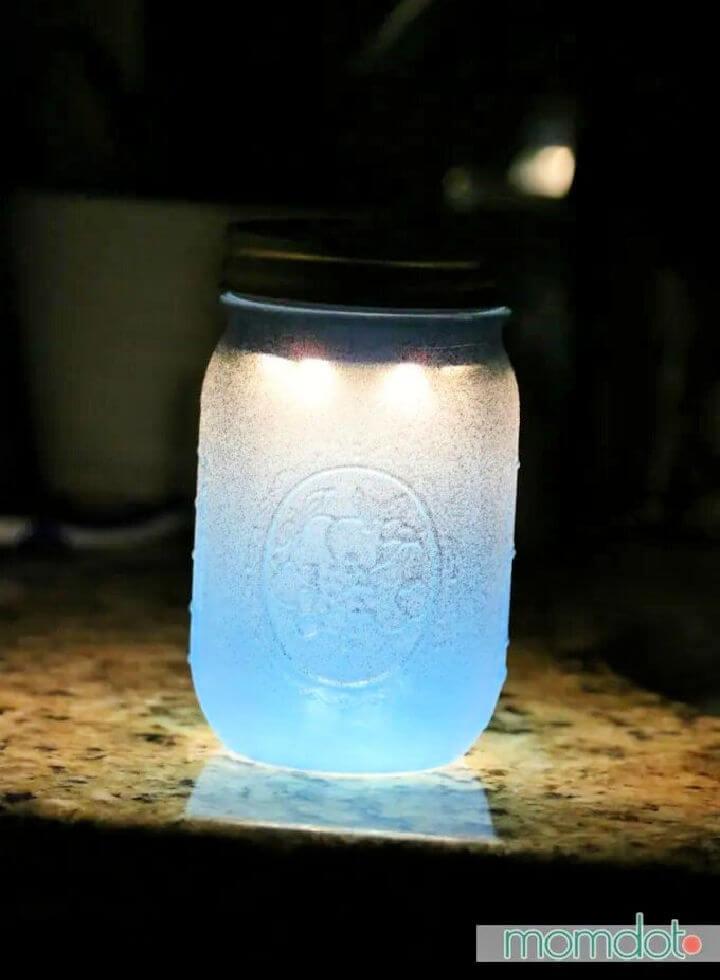 DIY Mason Jar Night Light