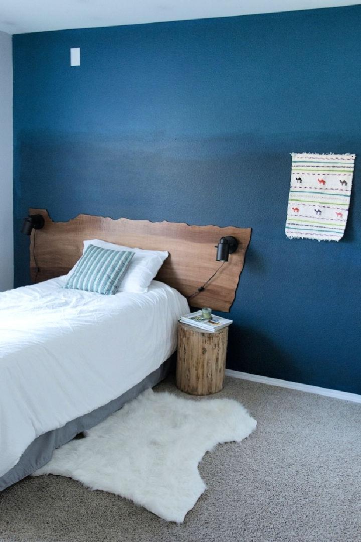 DIY Ombre Accent Wall