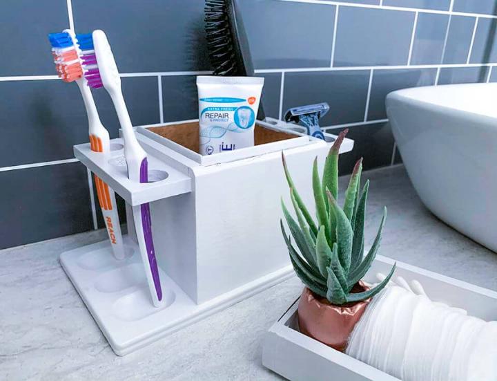 DIY Toothbrush Holder Under 10