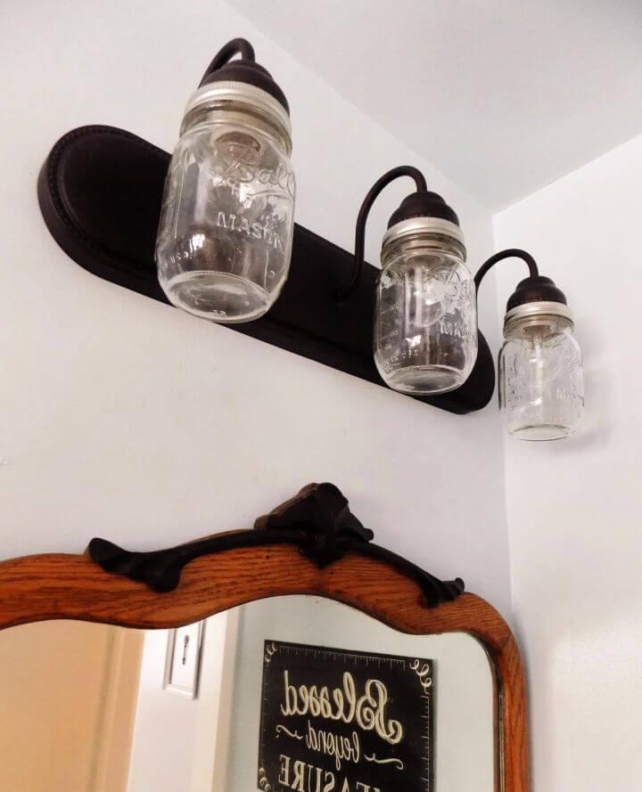 Farmhouse Mason Jar Light 1