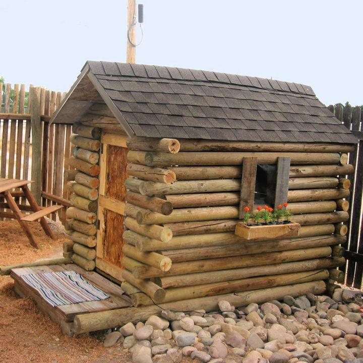 Five dollar Log Cabin Playhouse