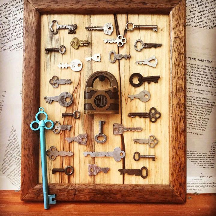 Framed Skeleton Keys