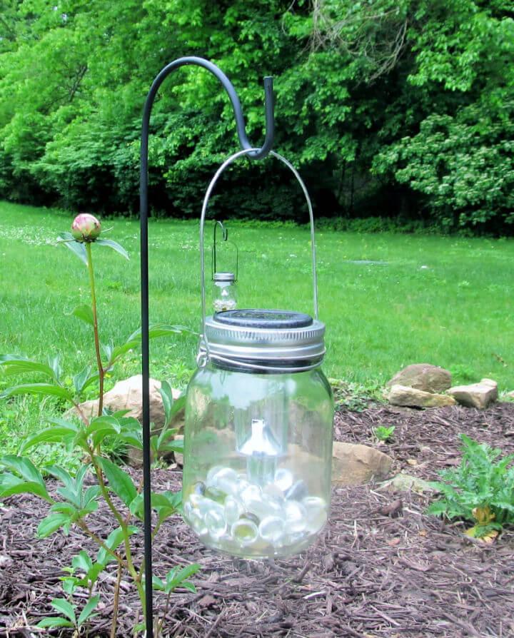 Hanging Solar Mason Jar Lights