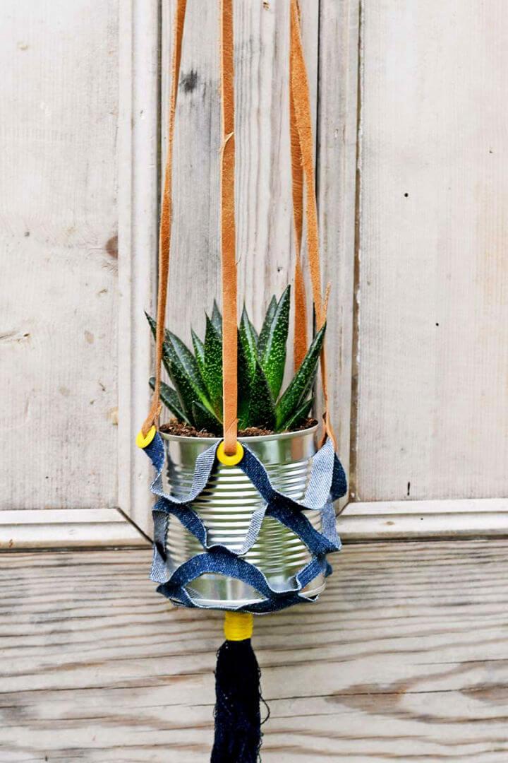 Indoor Recycled Hanging Planters
