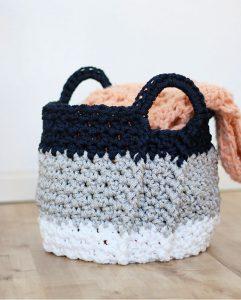 30 Ways To Crochet Basket To Store Items (Free Patterns) - DIY to Make