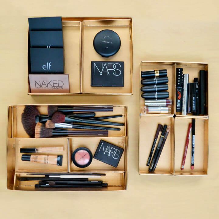Luxe Makeup Storage Trays