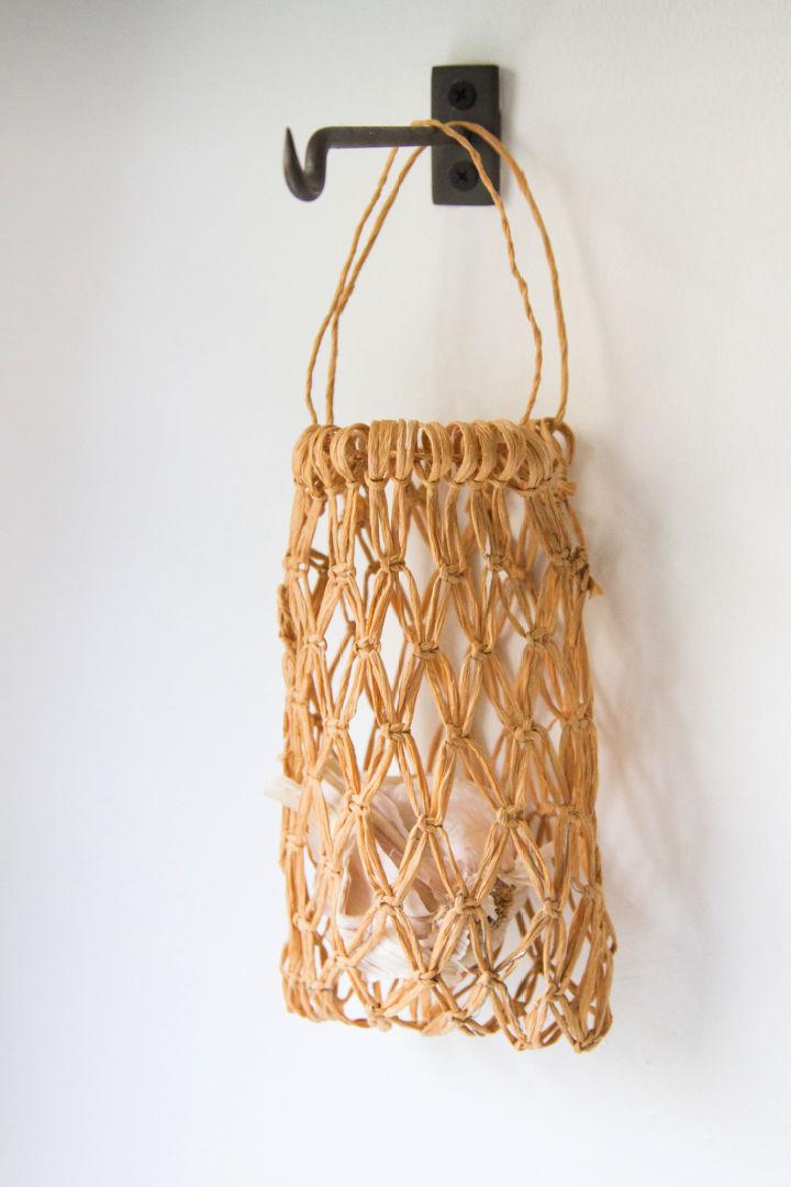 Macrame Patterns Hanging Basket
