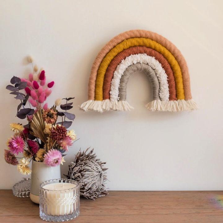 Make a Macrame Rainbow