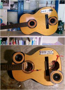 15 DIY Old Guitar Ideas for Home Decor - DIY to Make