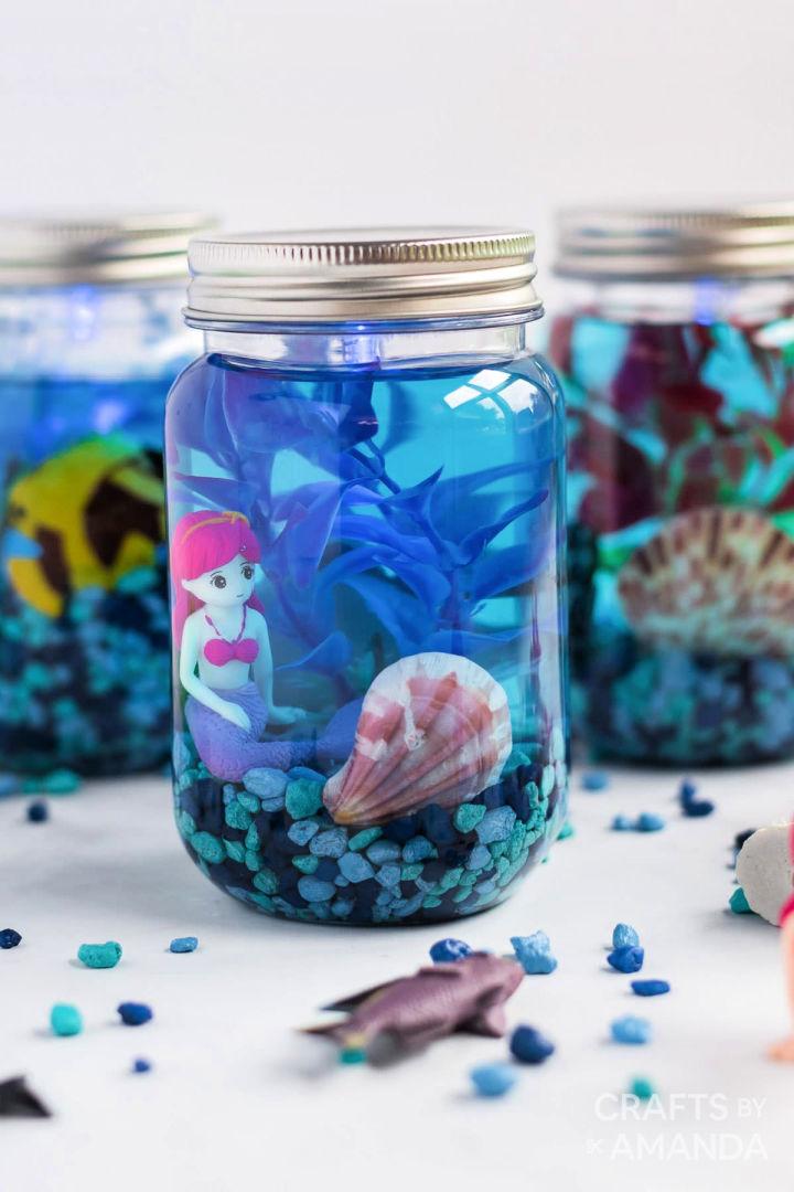 Mason Jar Aquarium