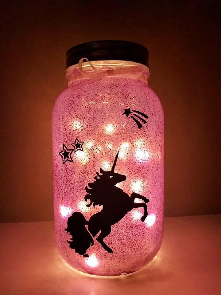 Mason Jar Fairy Lantern