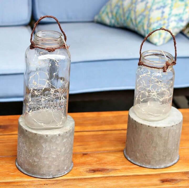 Mason Jar Outdoor Lights