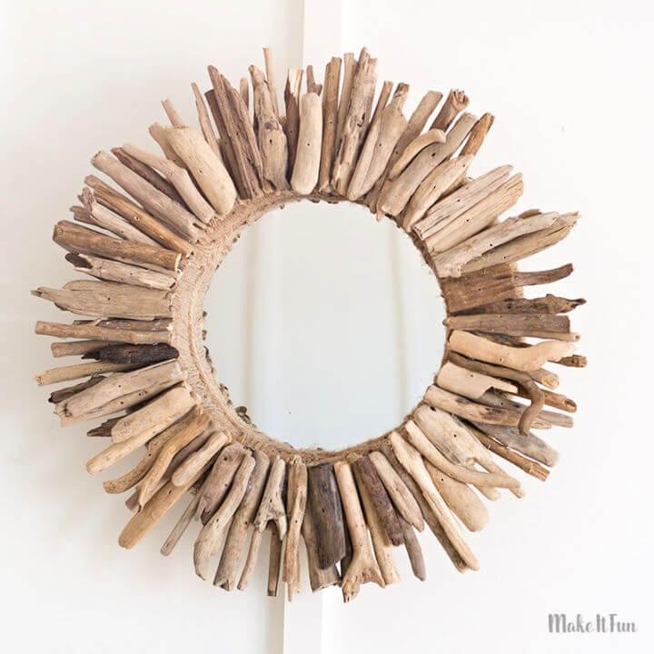 Mirror from Driftwood