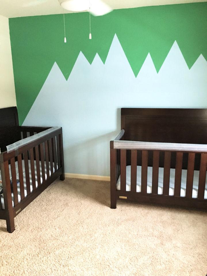 Nursery Painting Accent Wall