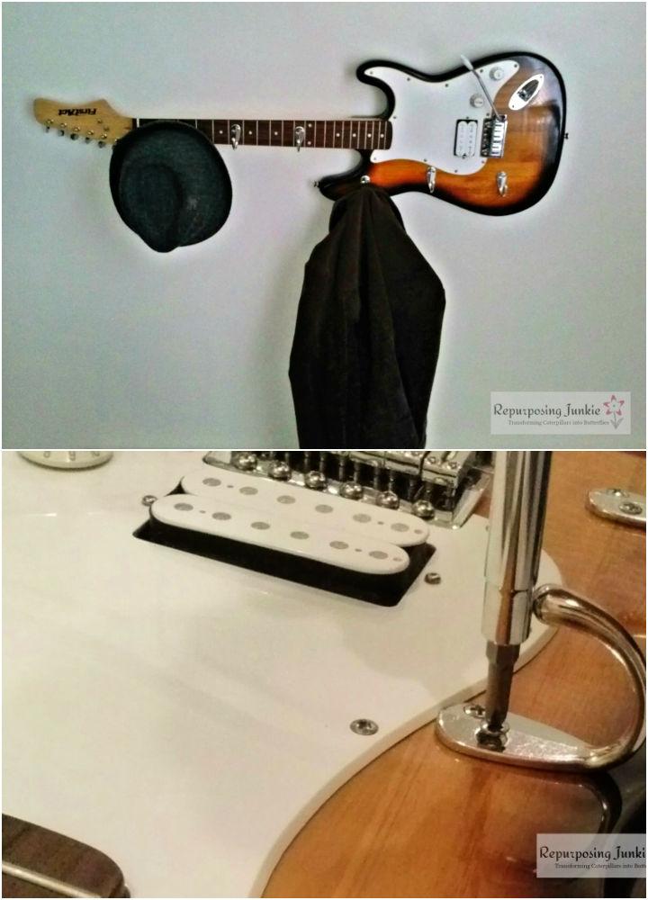Repurposed Electric Guitar Into a Coat