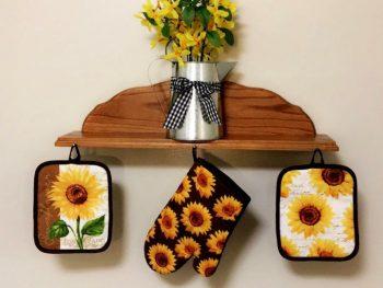 Sunflower Decoration For Kitchen