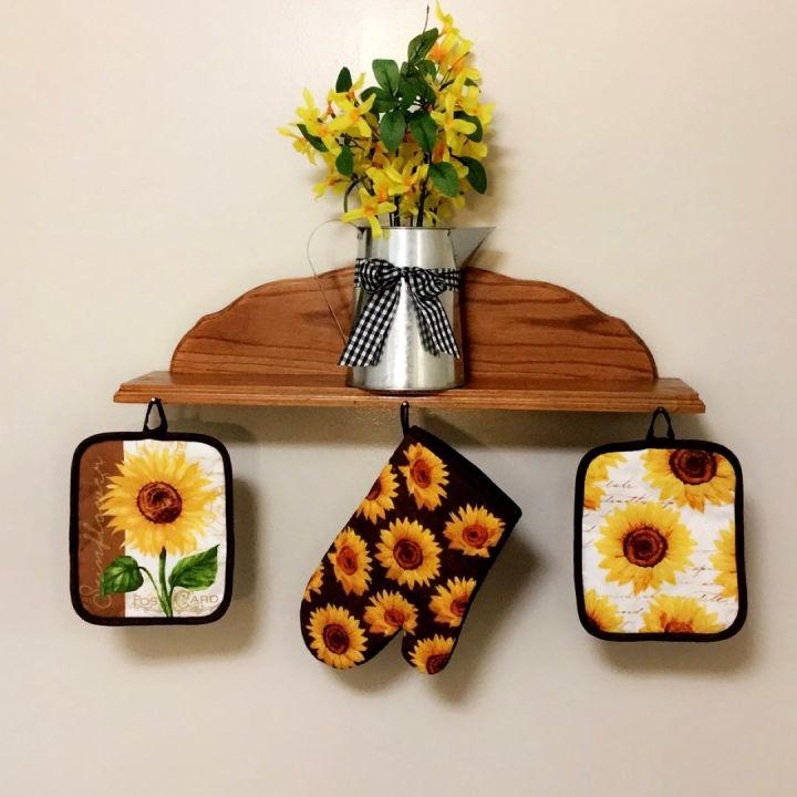 Sunflower Decoration For Kitchen