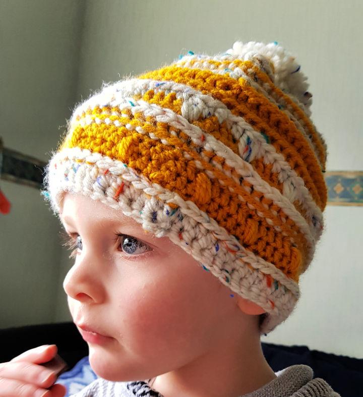 Textured Crochet Hat