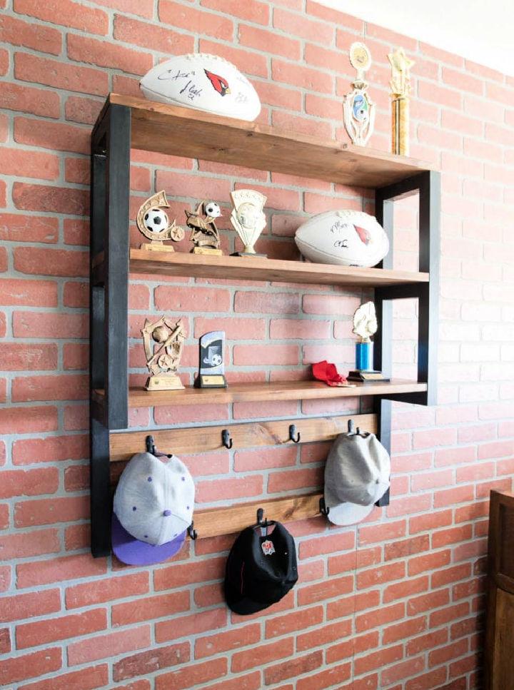 Trophy Shelf and Hat Rack