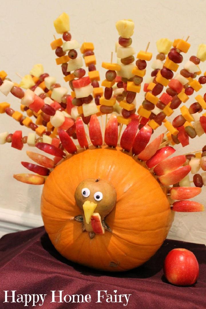 Turkey Thanksgiving Centerpiece