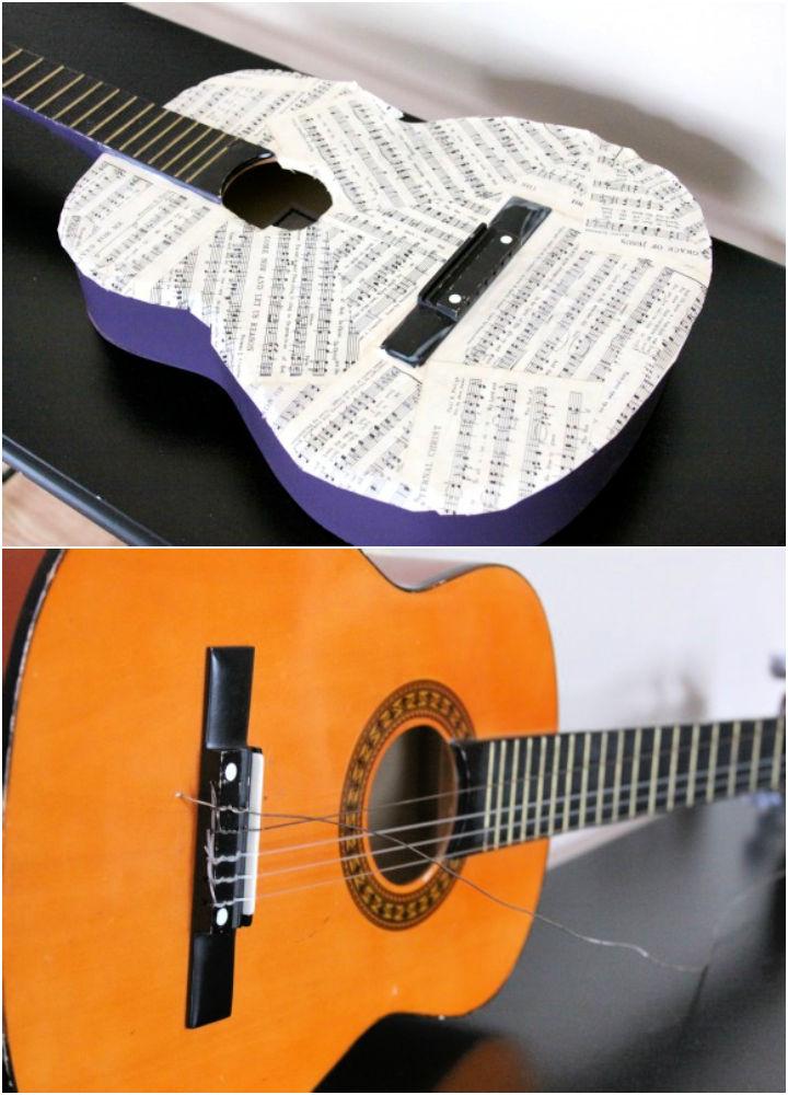 Upcycle a Guitar Into Art