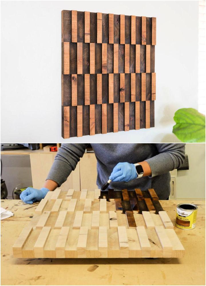 Abstract Wooden Wall Art
