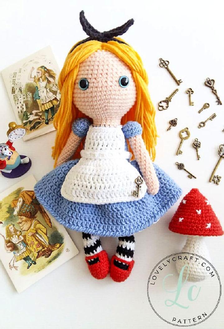 Alice in Wonderland Crochet Amigurumi