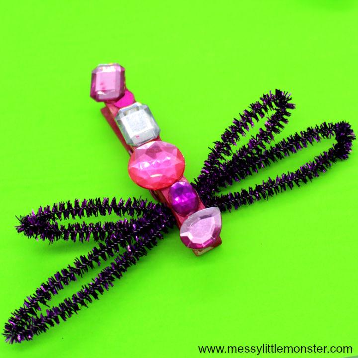 Clothespin Dragonfly for Kids