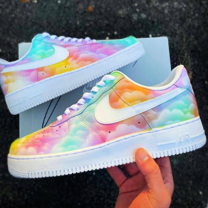 Cloudy Colors Sneakers