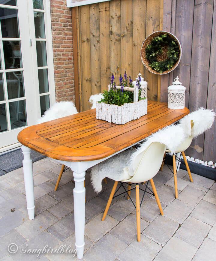 Create an Outdoor Table