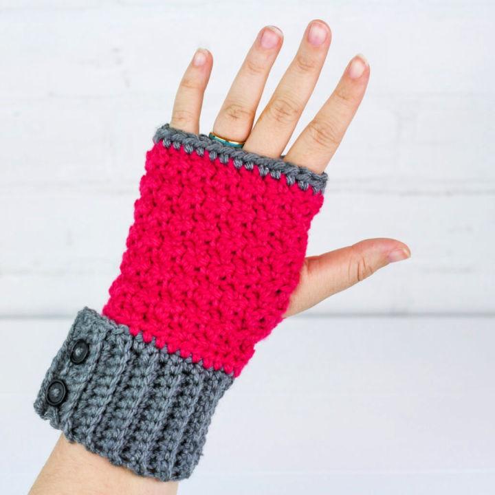 Crochet Fingerless Gloves