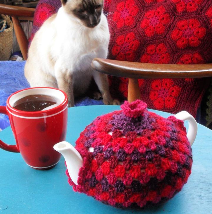 Crochet Granny Tea Cozy