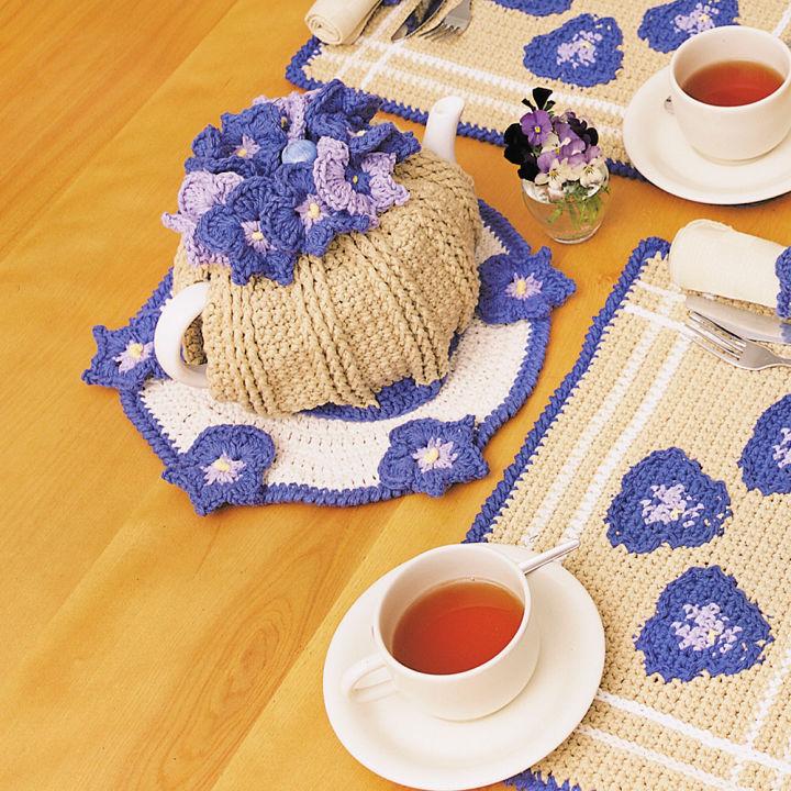 Crochet Lily Sugarn Cream Tea Cozy