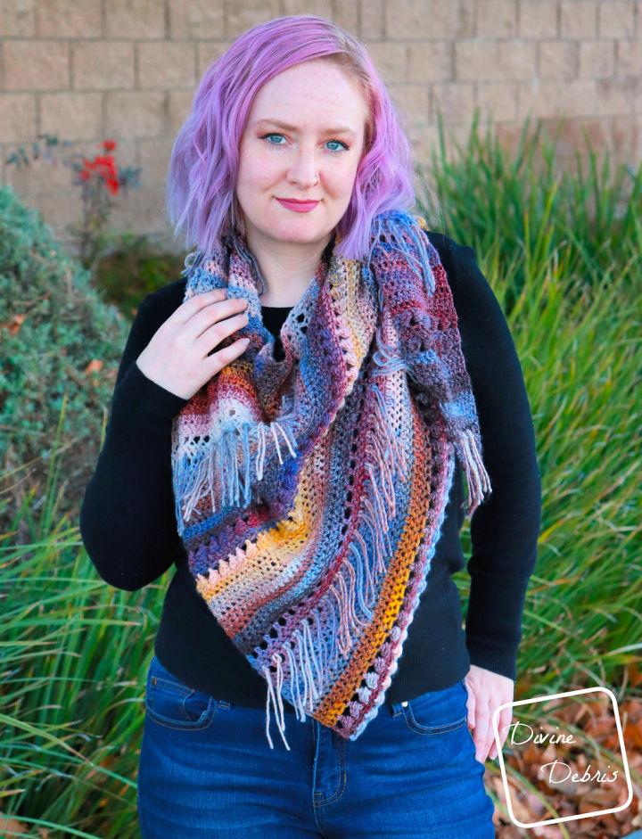 Crochet Loretta Shawl Pattern