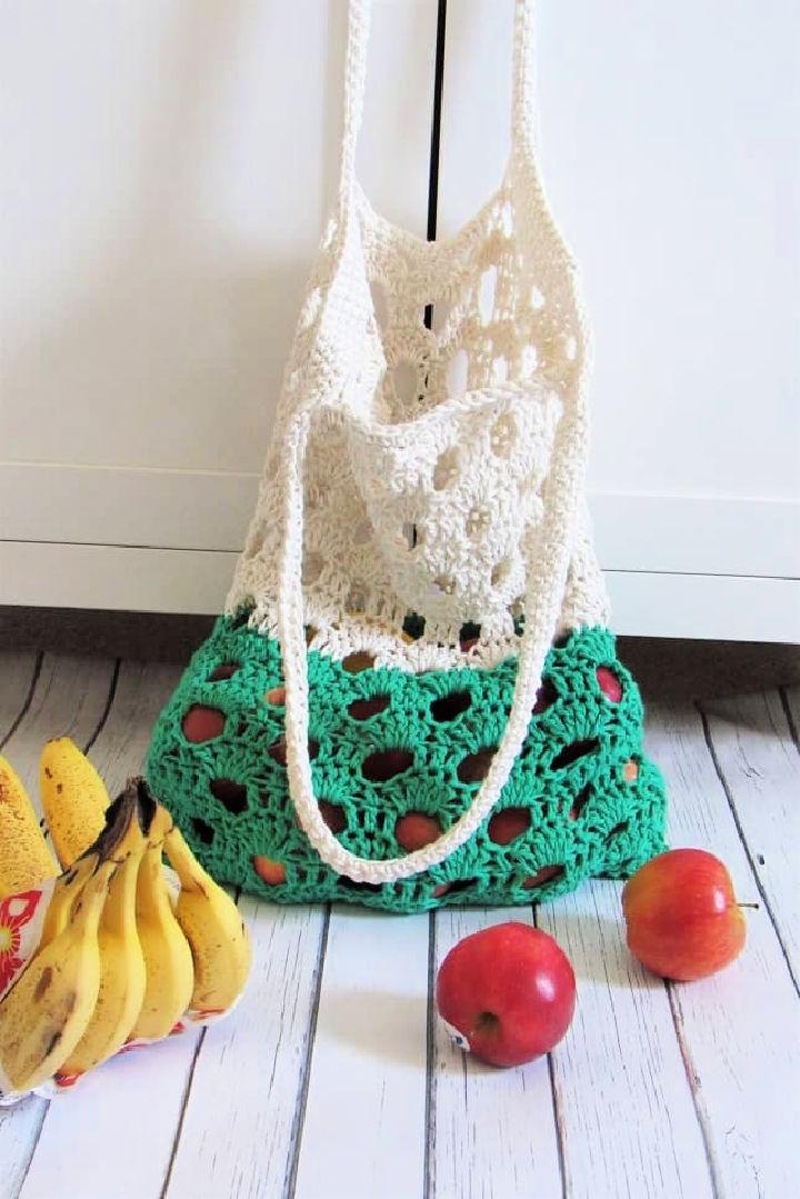 Crochet Market Tote Bag Pattern