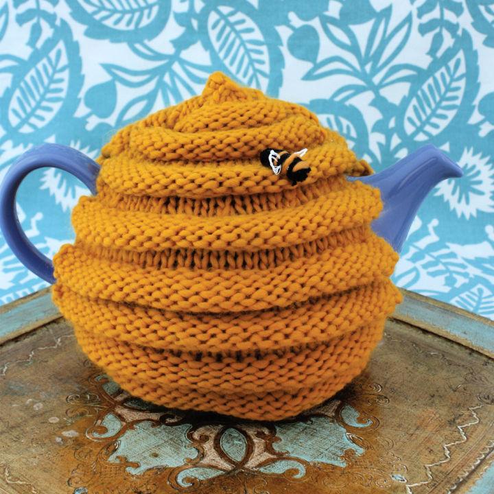 Crochet Patons Beehive Tea Cozy