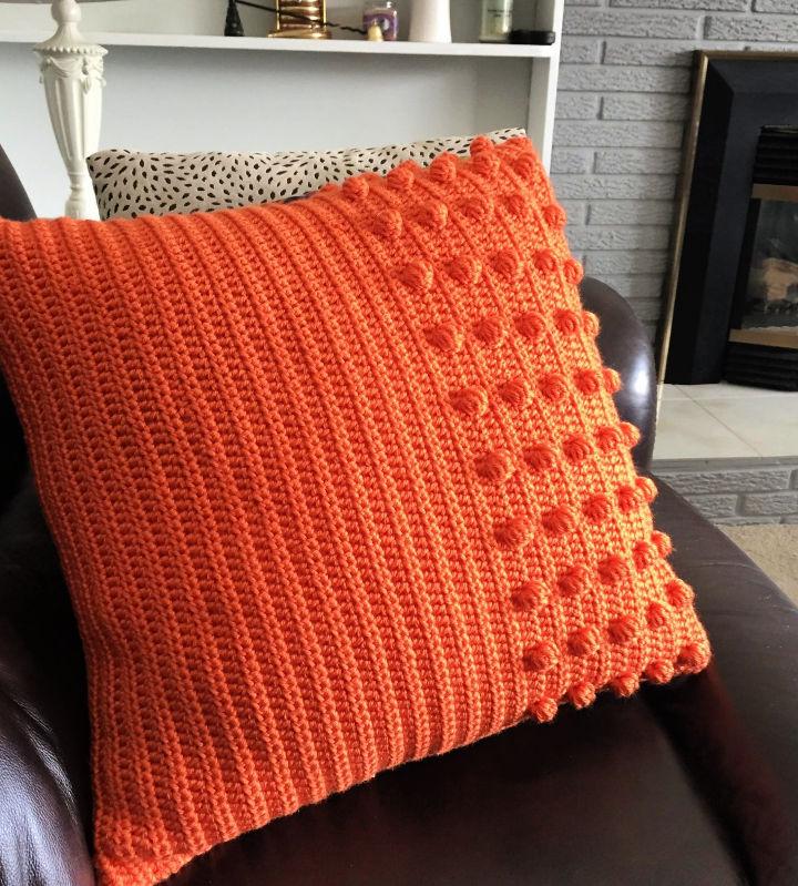 Crochet the Burst of Sunshine Pillow